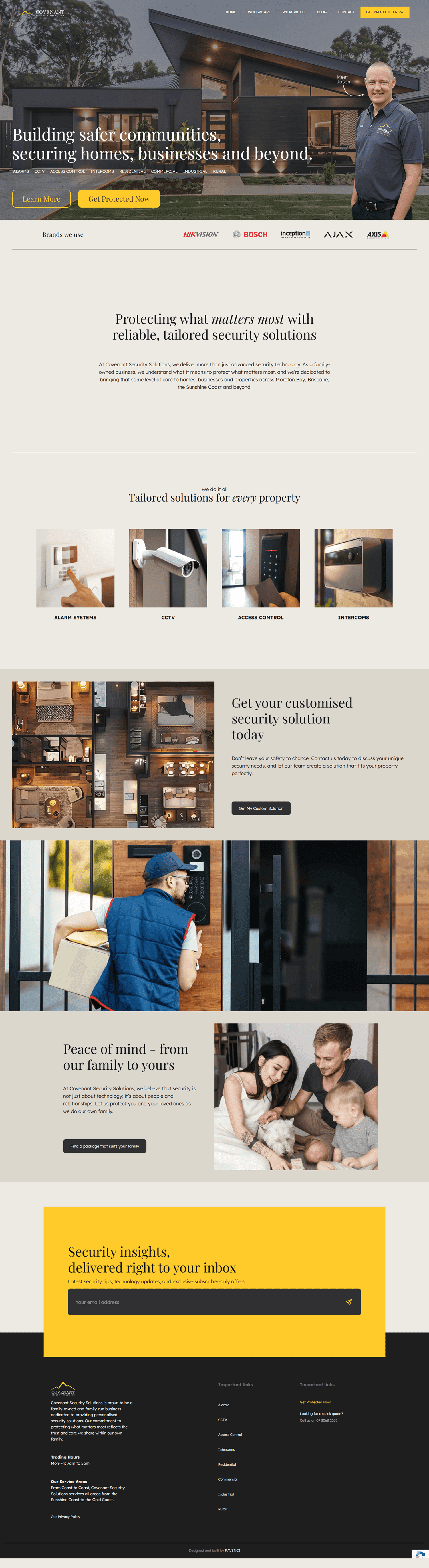 Covenant Security Solutions project showcase